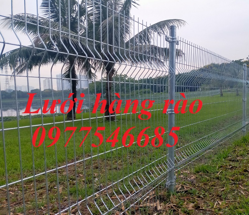 Lưới thép hàng rào mạ kẽm, lưới hàng rào mạ kẽm D4a50x50