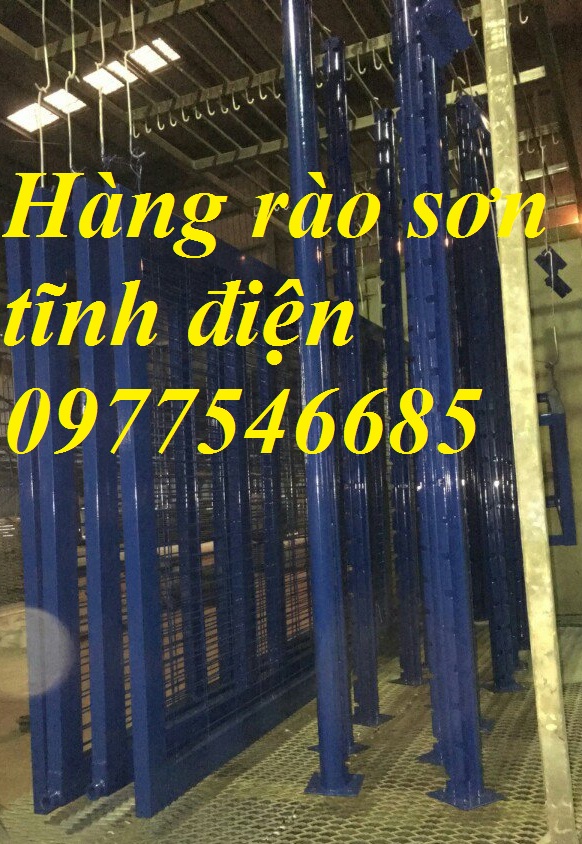Lưới thép hàng rào mạ kẽm, lưới hàng rào mạ kẽm D4a50x50