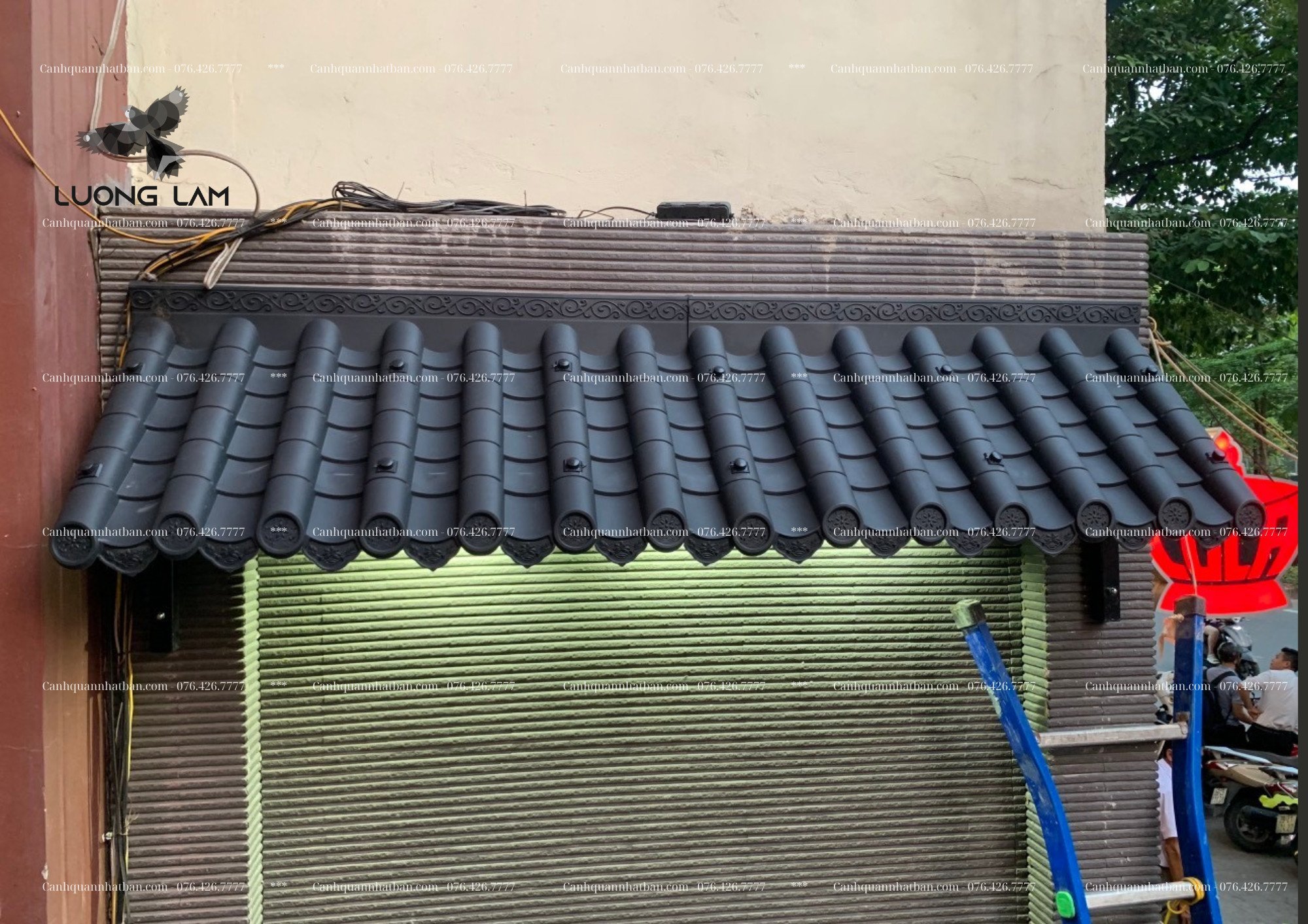Ngói nhựa Nhật Bản PVC - ngoại thất sang trọng