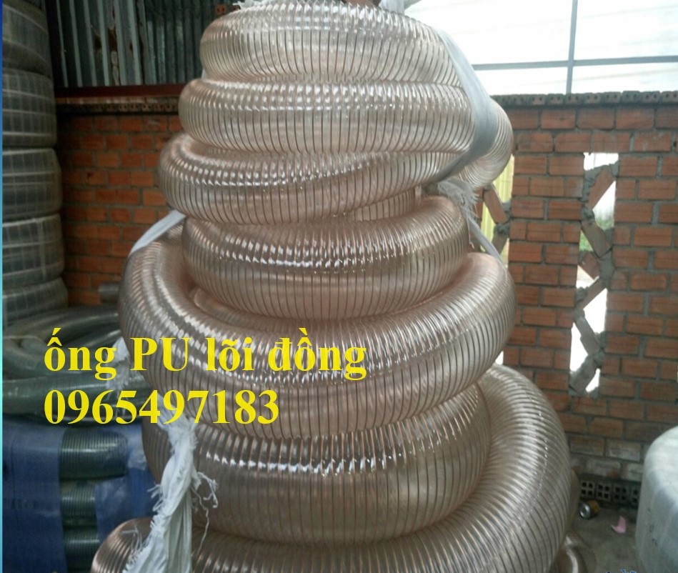 Tổng kho sỉ lẻ ống hút bụi Pu lõi thép mạ đồng phi 40 - phi 450