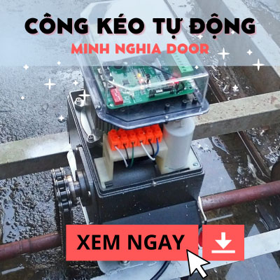 Cổng kéo tự động giải pháp hiện đại cho cửa cổng