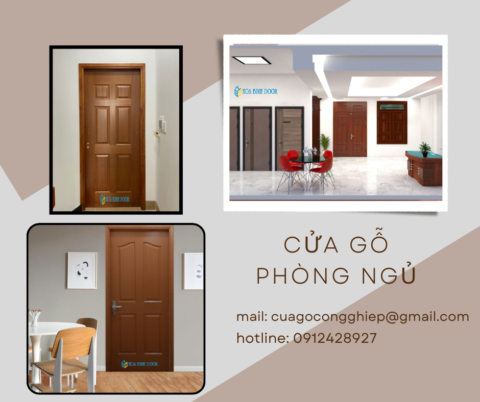 Giá cửa gỗ phòng ngủ tại Lâm Đồng giá rẻ mới nhất 2024