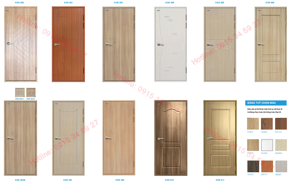 Giá cửa nhựa ABS Hàn Quốc tại Đức Hòa - Long An