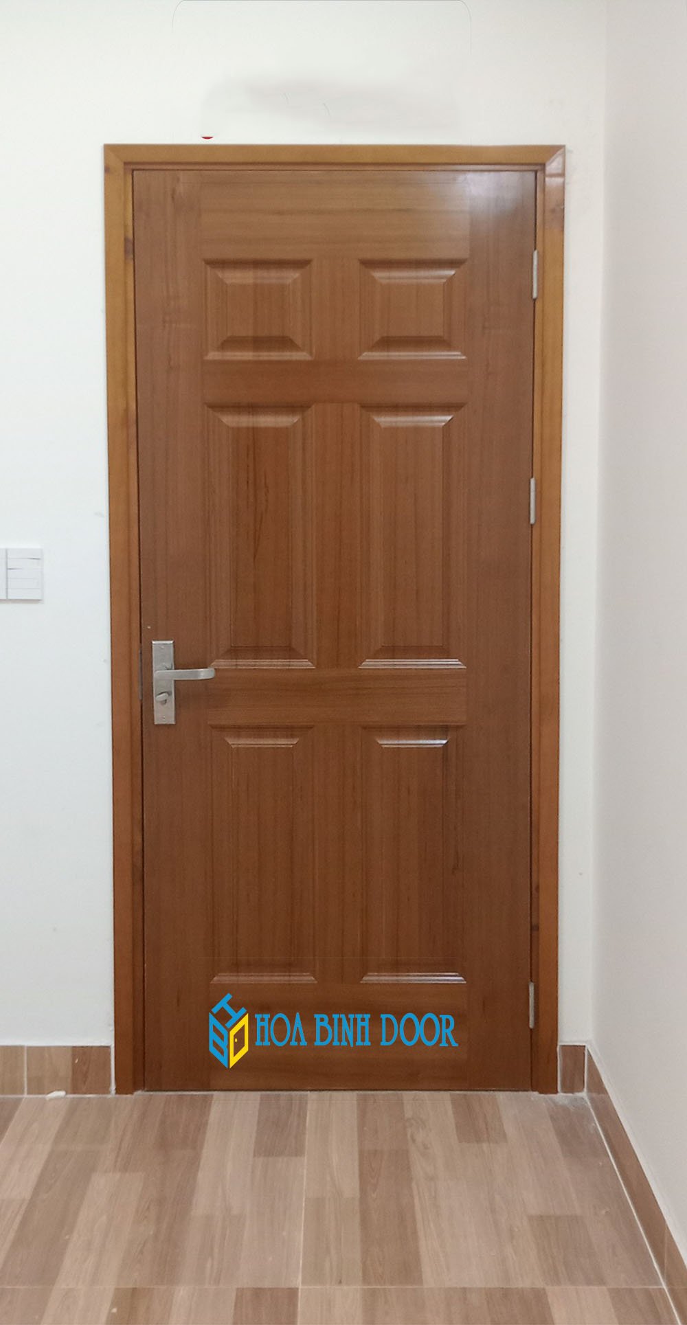 Cửa Gỗ Công Nghiệp HDF Veneer tại An Giang