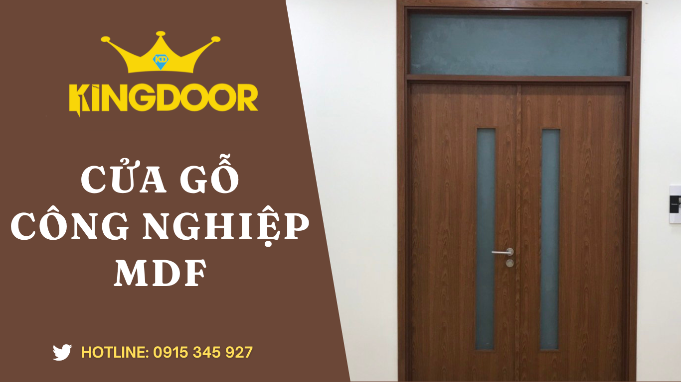 Cửa gỗ công nghiệp MDF tại Quận 2 – [Giá rẻ]