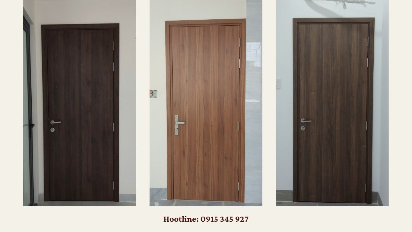 Cửa gỗ công nghiệp MDF tại Quận 2 – [Giá rẻ]