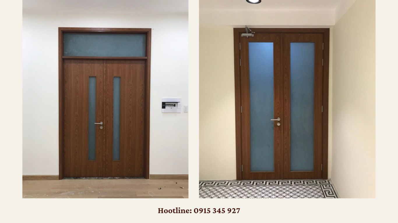 Cửa gỗ công nghiệp MDF tại Quận 2 – [Giá rẻ]