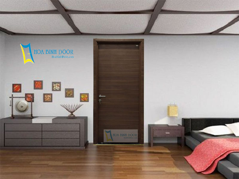 Cửa gỗ MDF Veneer tại Bình Thuận - Cửa phòng ngủ