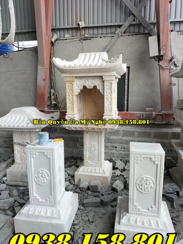 Bàn thờ đá - mẫu bàn thờ đá thờ ông thiên ngoài trời bán Lâm Đồng