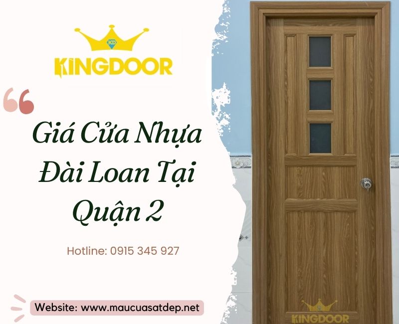 Giá Cửa Nhựa Đài Loan Tại Quận 2 - Giá Rẻ