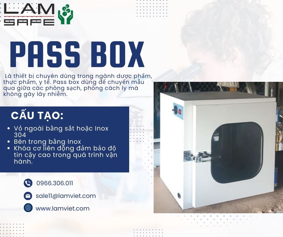 Hộp trung chuyển mẫu - Pass box