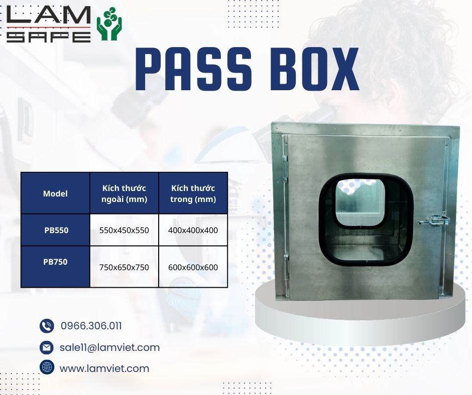 Hộp trung chuyển mẫu - Pass box