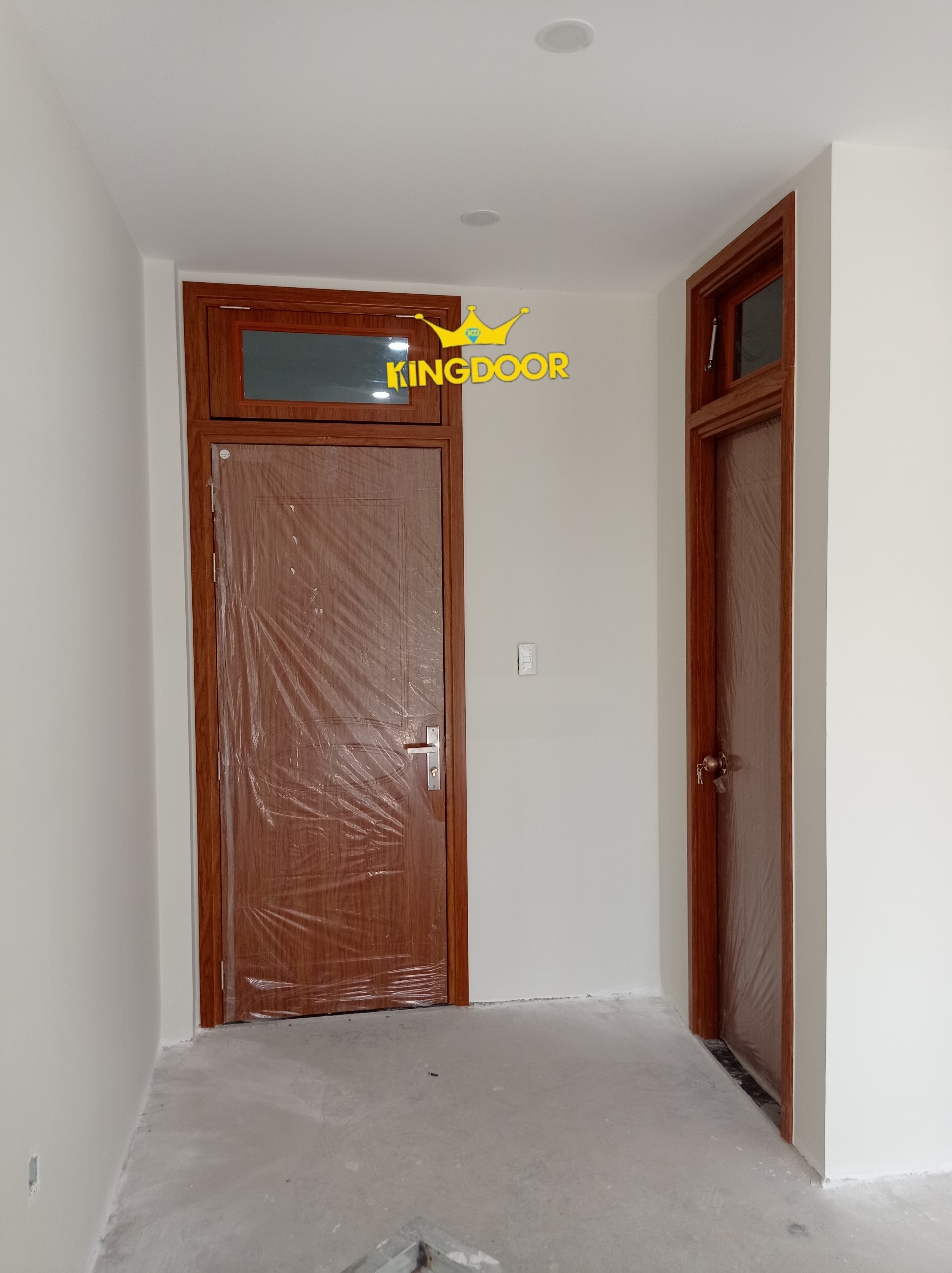 cửa Nhựa Đài loan tại Hội An _ Cửa Nhà Vệ Sinh giả gỗ