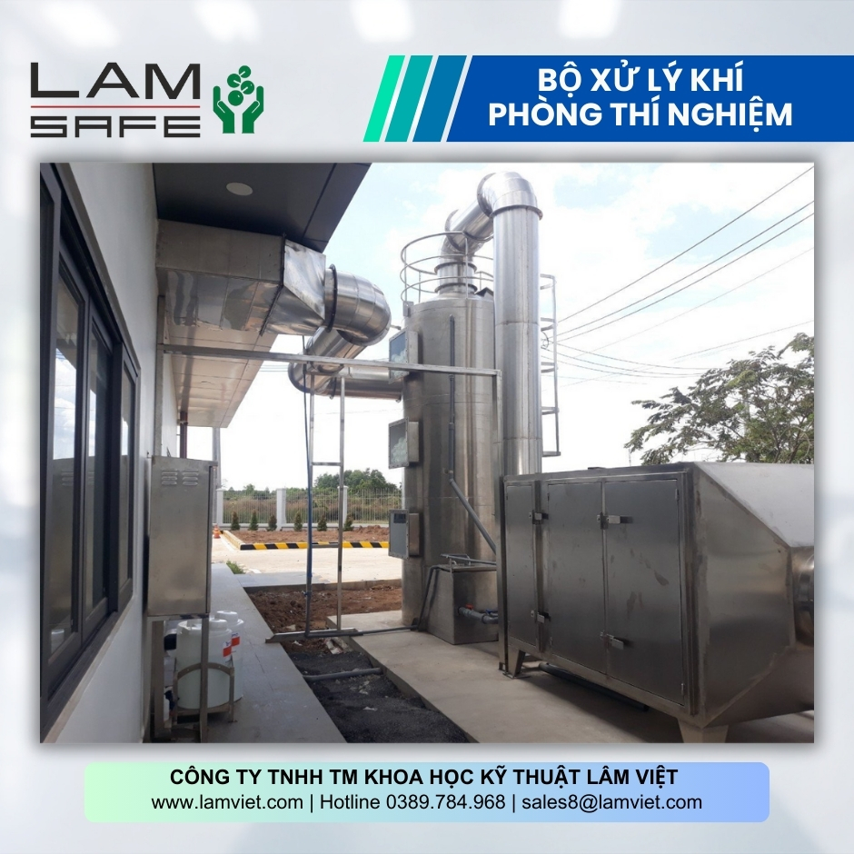 Bộ xử lí khí trong phòng thí nghiệm