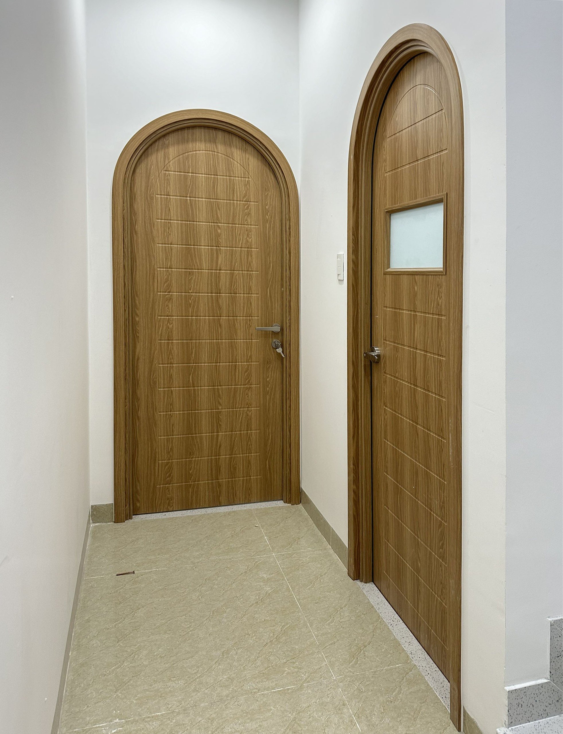 Giá cửa vòm nhựa composite tại Bình Dương- Mẫu cửa hiện đại