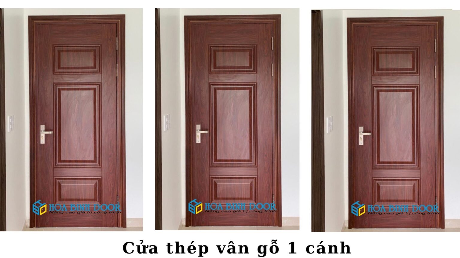 Báo Gía Cửa Thép Vân gỗ tại Bình Phước  Mẫu cửa đẹp