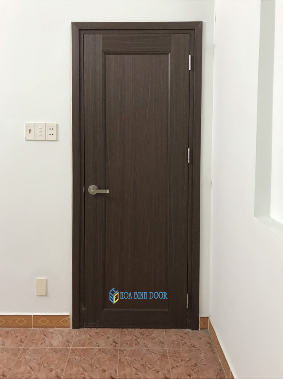 Cửa Nhựa Giả Gỗ Đài Loan tại Vĩnh Long  Báo giá Cửa Toilet