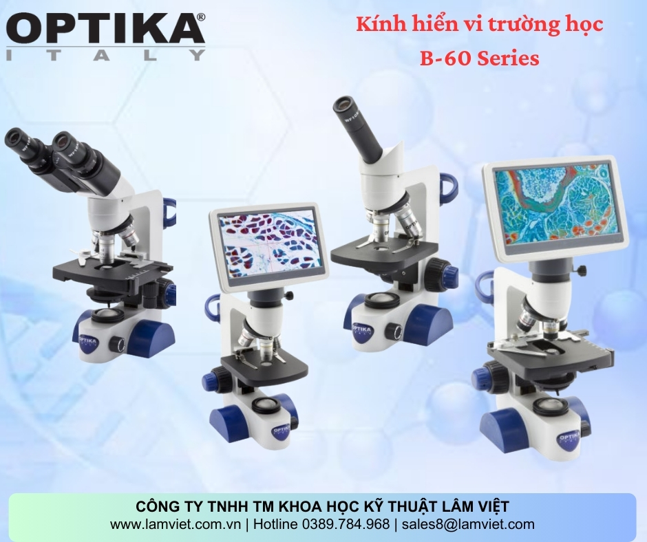 Kính hiển vi B-60 series-Kính hiển vi trường học