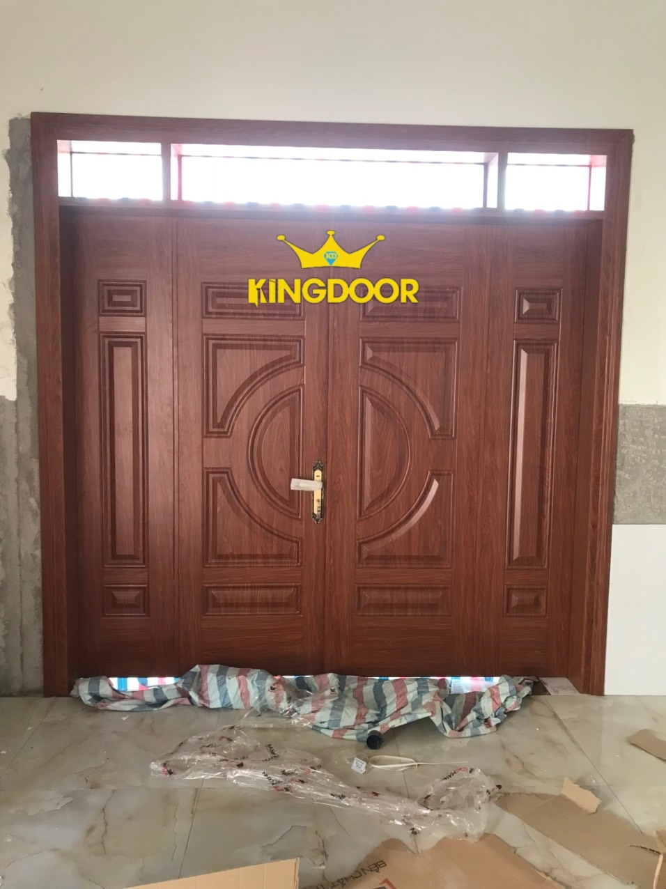 Giá cửa thép vân gỗ tại tân bình - cửa giá rẻ, bền và đẹp