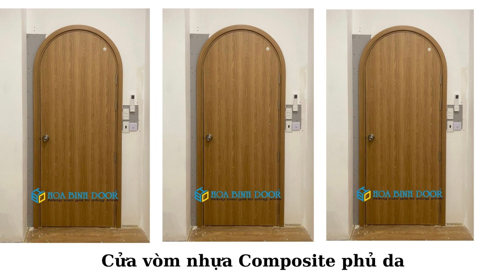 Báo Giá Cửa Vòm Nhựa Giả Gỗ Composite Năm 2024
