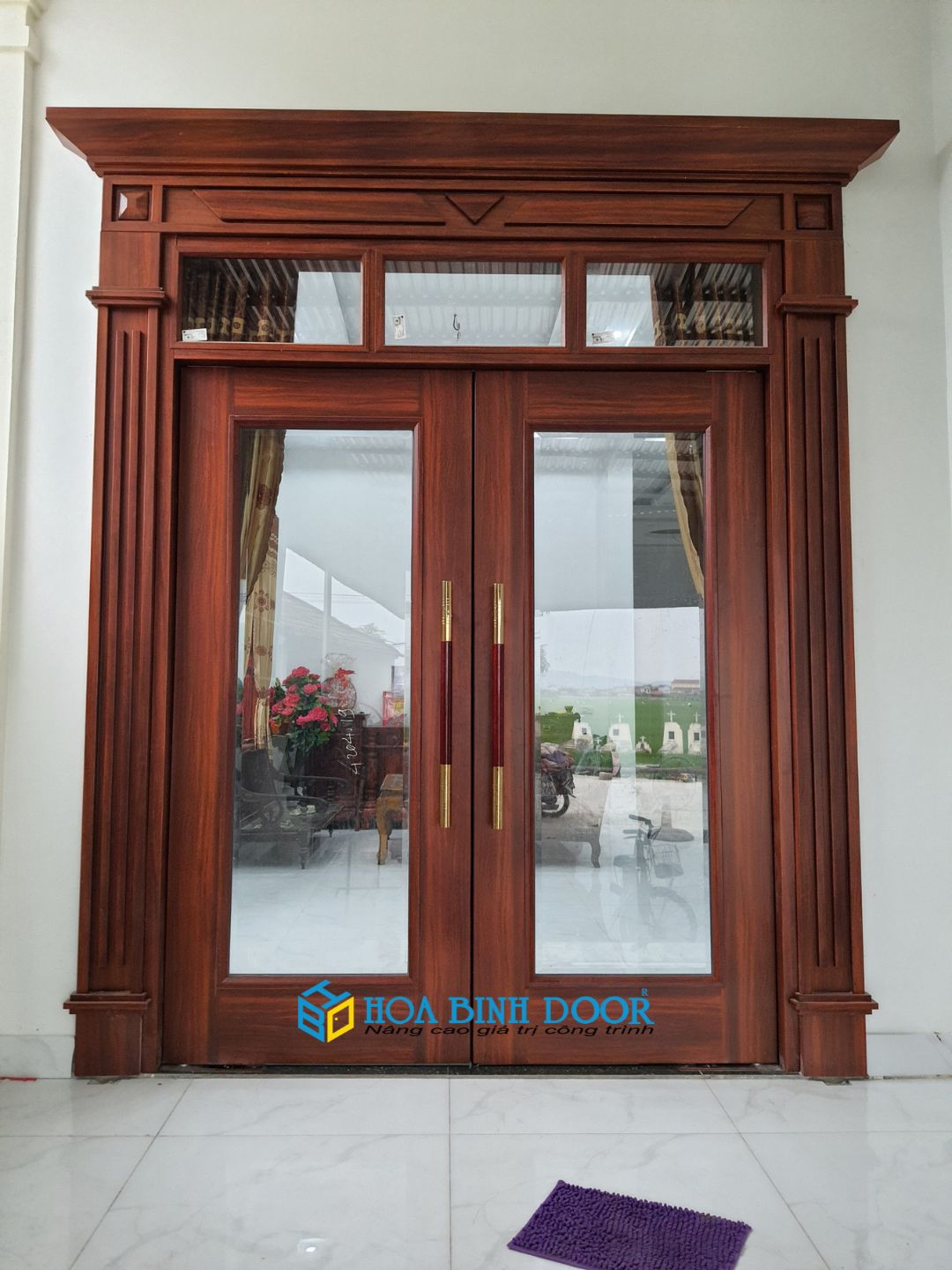 Báo giá Cửa Thép Vân Gỗ Tại Đồng Tháp  Giá Tận Xưởng