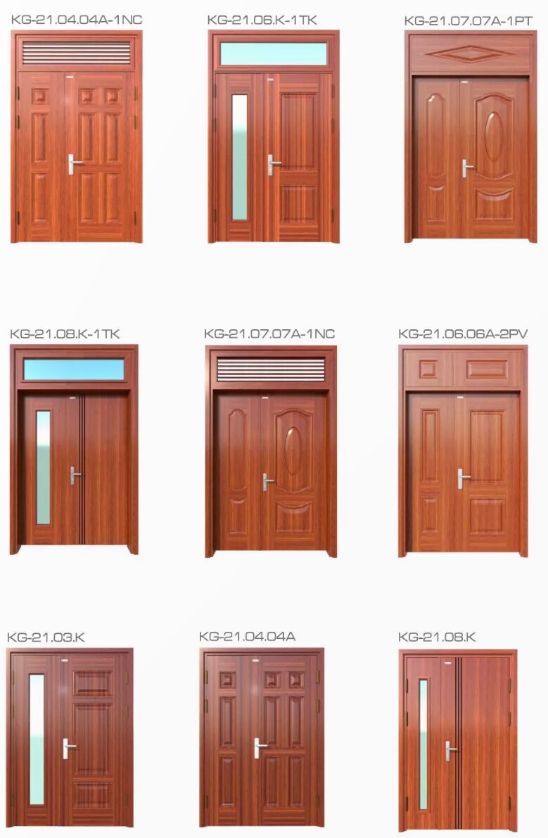 Báo giá Cửa Thép Vân Gỗ Tại Đồng Tháp  Giá Tận Xưởng