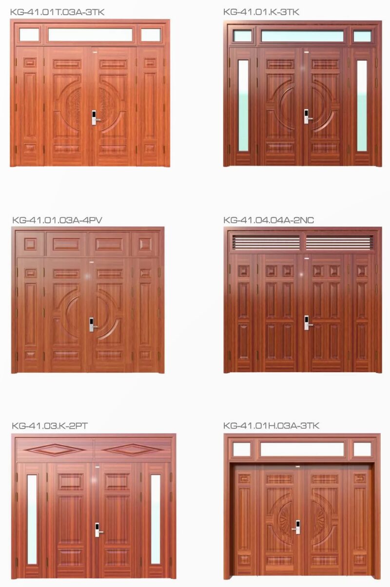 Báo giá Cửa Thép Vân Gỗ Tại Đồng Tháp  Giá Tận Xưởng