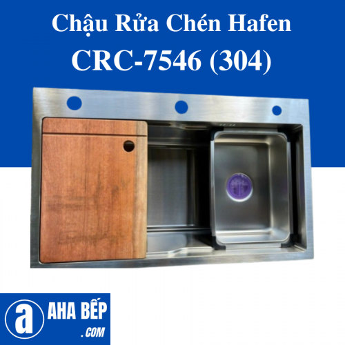 Chậu rửa chén Hafen CRC-7546(304) sự tiện lợi cho mọi gia đình