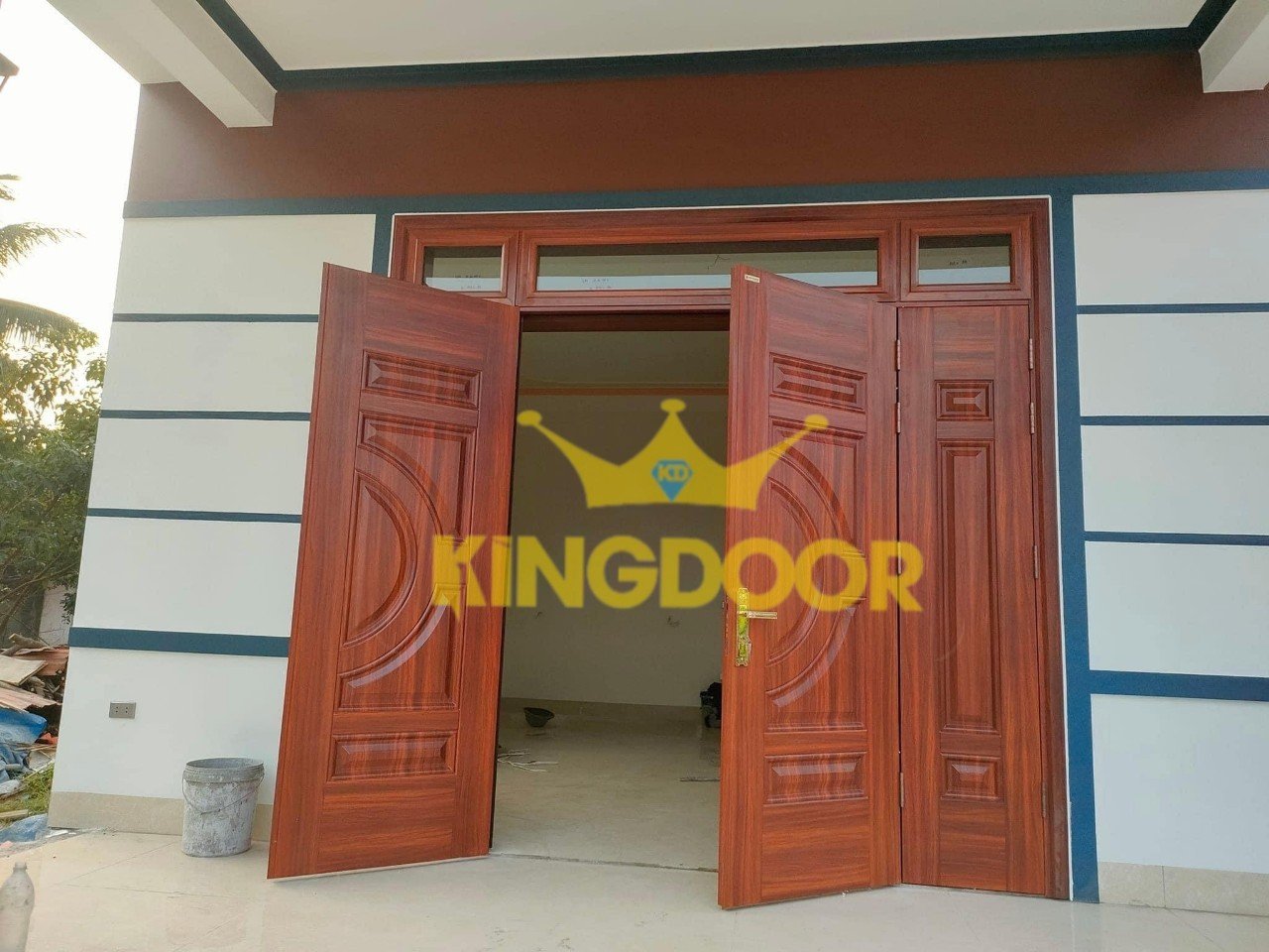 Báo giá cửa thép vân gỗ tại đồng tháp Gía tận xưởng