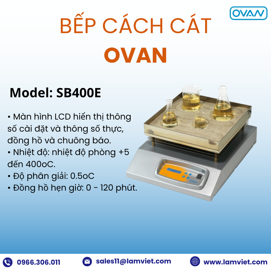 Bếp cách cát Ovan