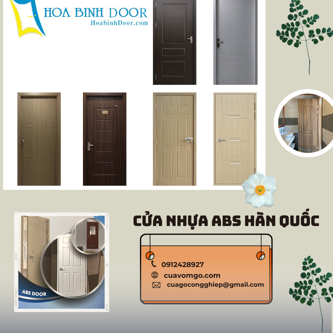 Giá cửa nhựa ABS Hàn Quốc tại Pleiku- Gia Lai