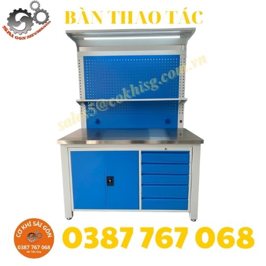 Bàn thao tác cho xưởng sữa chữa bảo trì