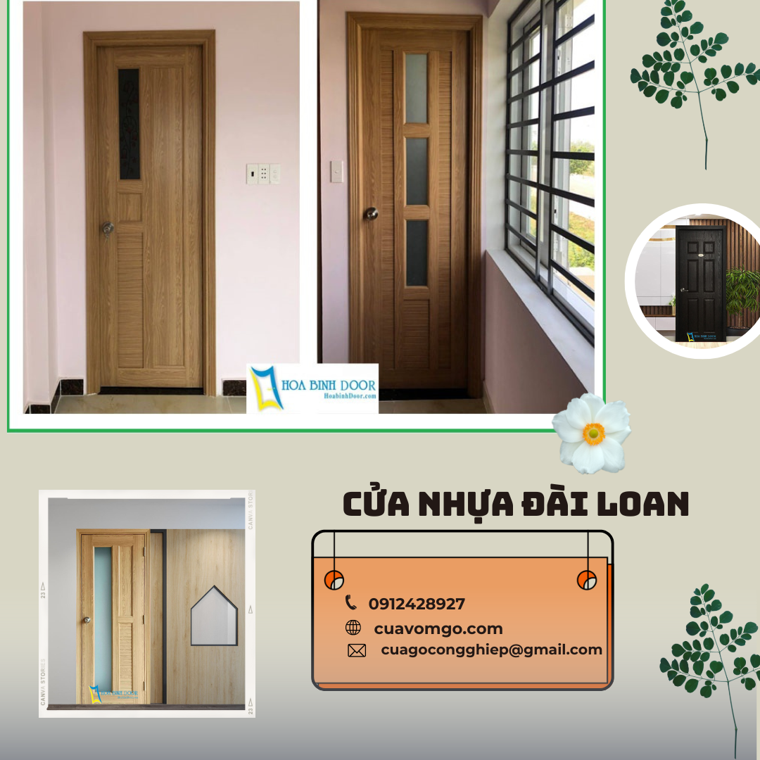 Giá cửa nhựa Đài Loan tại Sóc Trăng- cửa giá rẻ siêu bền