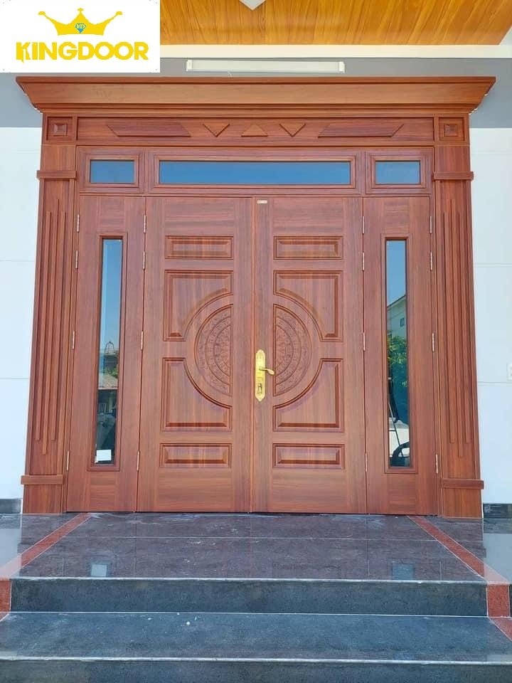 Báo Giá Cửa Thép Vân Gỗ Tại Quận 10  An Toàn Chất Lượng