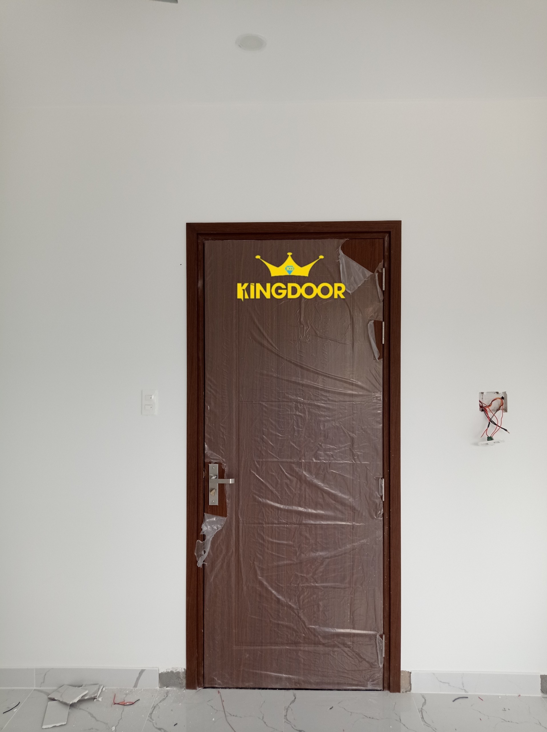 Giá Cửa Nhựa composite Tại Gò vấp - Cửa Nhưa Phòng Ngủ