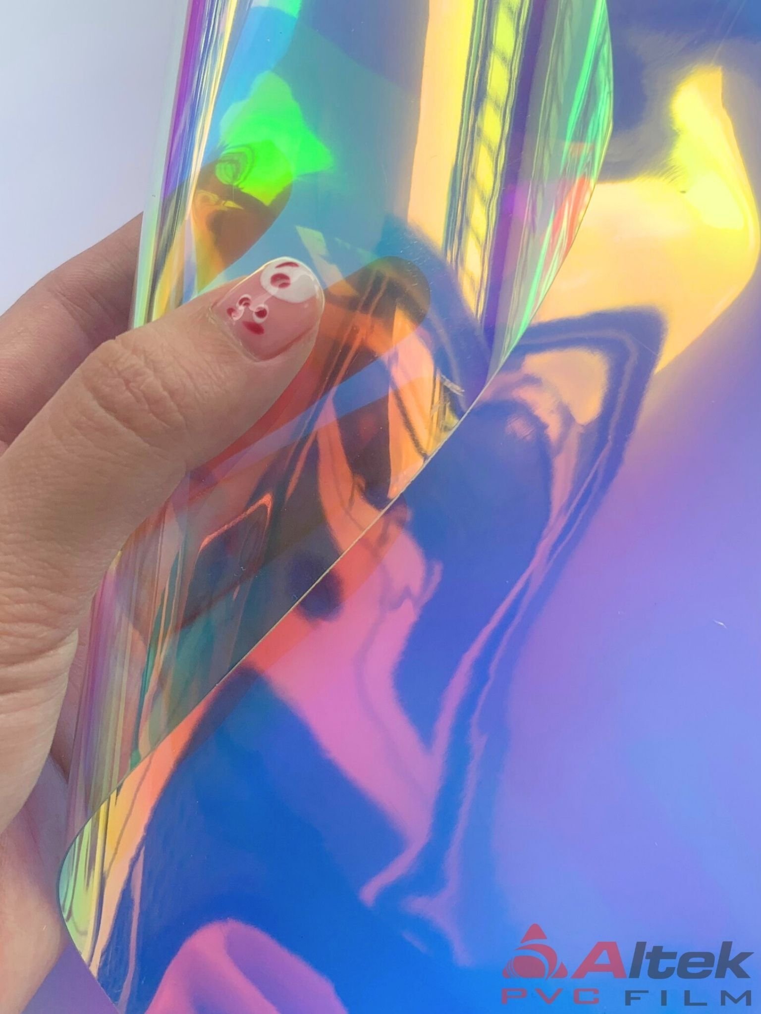 Màng pvc Hologram 7 màu giá tốt tại kho ạ