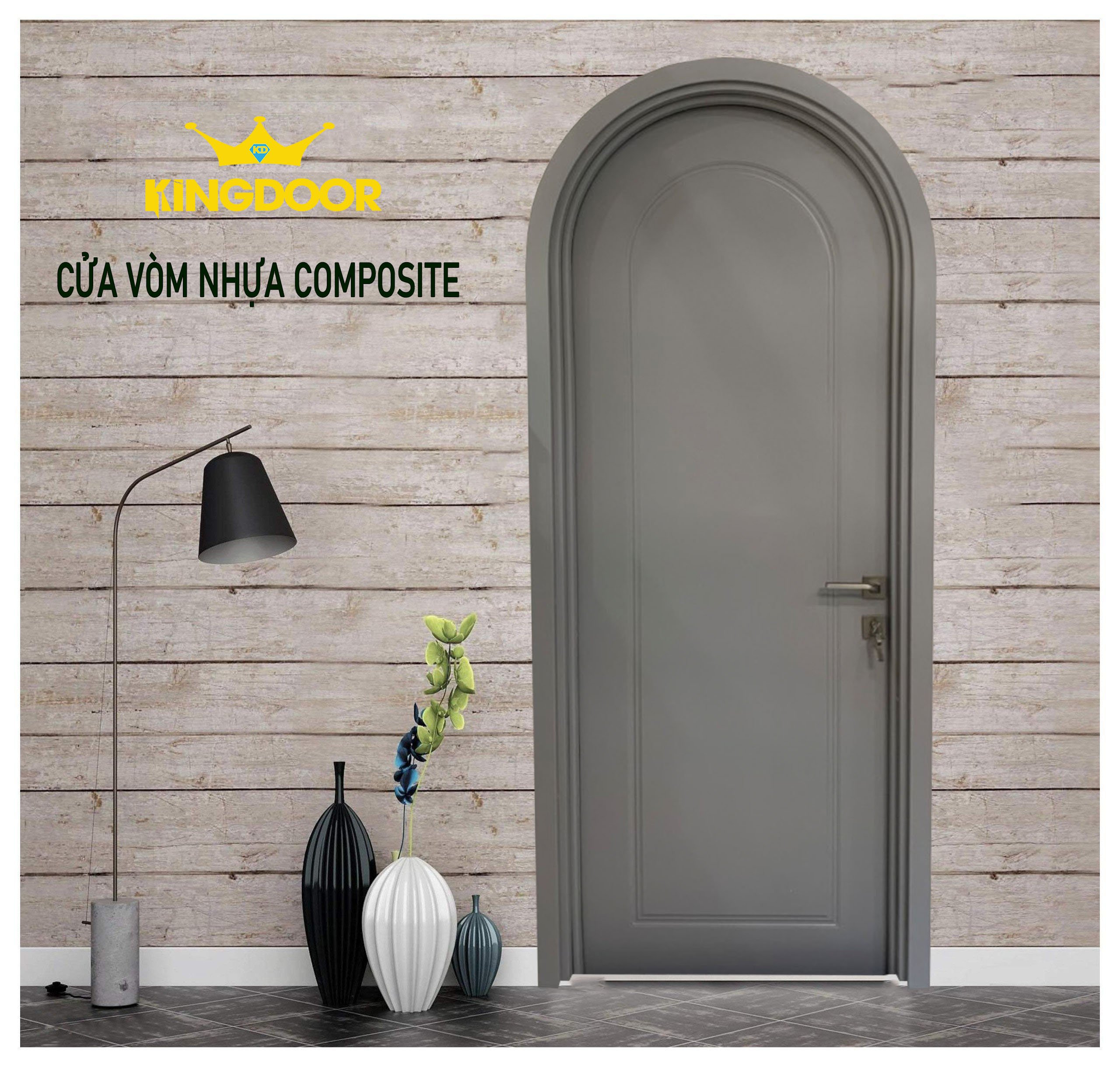 Giá cửa vòm nhựa composite tại Long Khánh- Đồng Nai