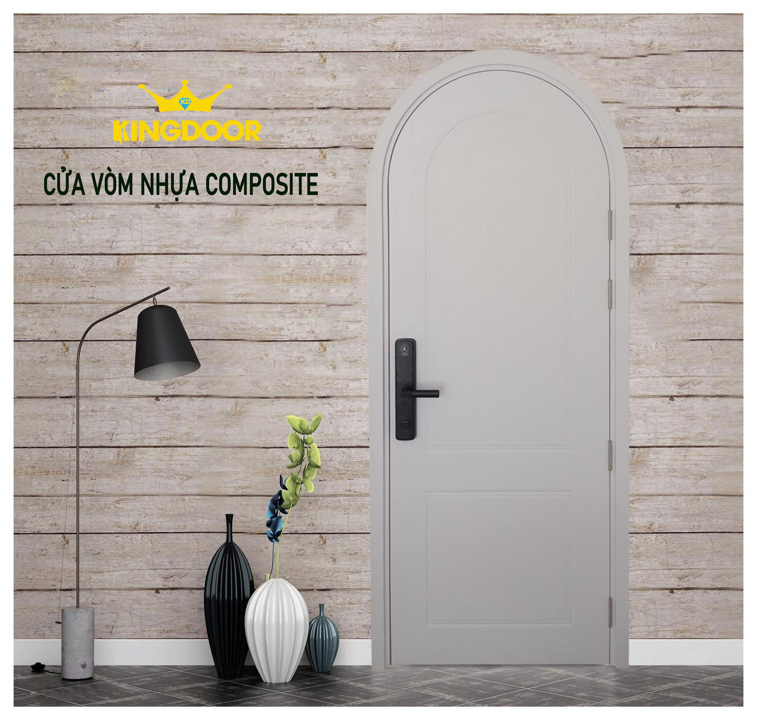 Giá cửa vòm nhựa composite tại Long Khánh- Đồng Nai