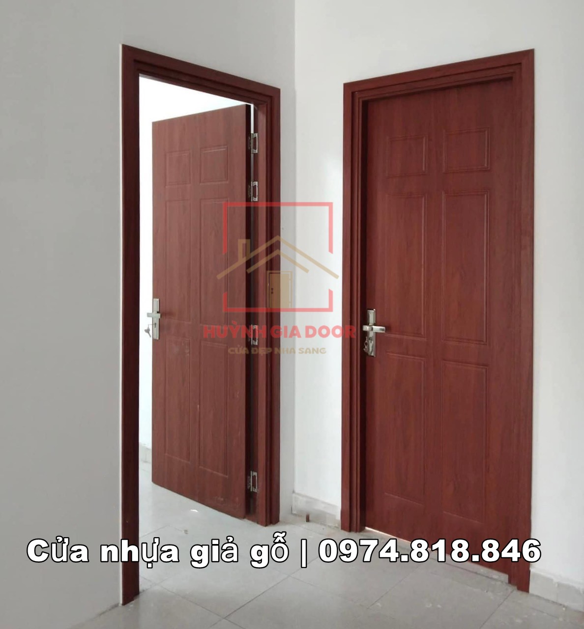 Giá cửa nhựa tại Quận 2 - Cửa nhựa giả gỗ giá rẻ