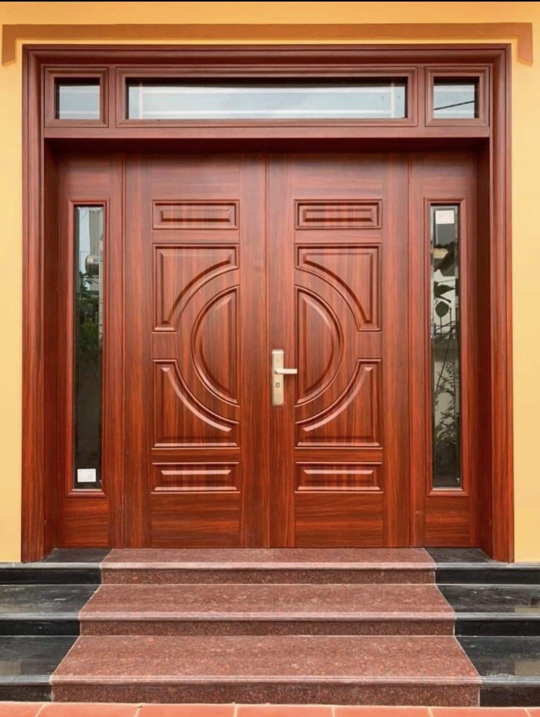 Giá Cửa Thép Vân gỗ tại Long An  Cửa sổ - Cửa chính