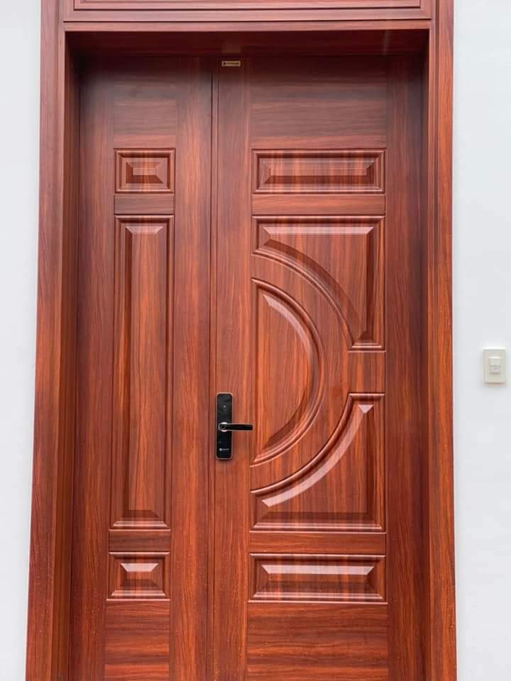 Giá Cửa Thép Vân gỗ tại Long An  Cửa sổ - Cửa chính