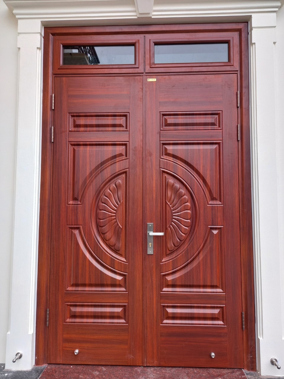 Giá Cửa Thép Vân gỗ tại Long An  Cửa sổ - Cửa chính