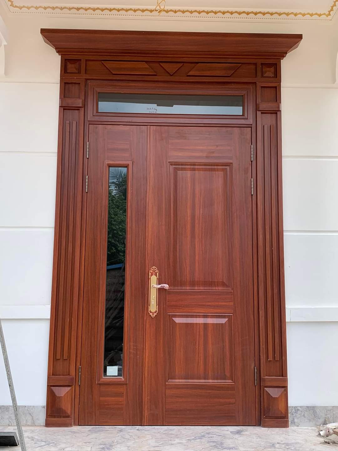 Giá Cửa Thép Vân gỗ tại Long An  Cửa sổ - Cửa chính