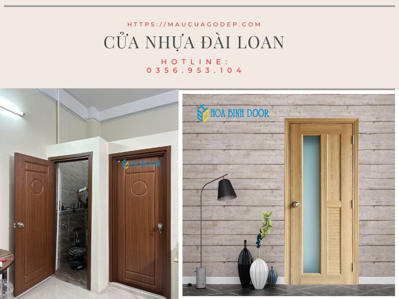Cửa nhựa Đài Loan giá rẻ tại Tân Phú - TP. HCM