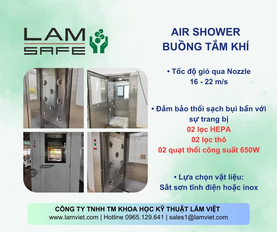 Air Shower - Công ty Lâm Việt ( LV SCI )