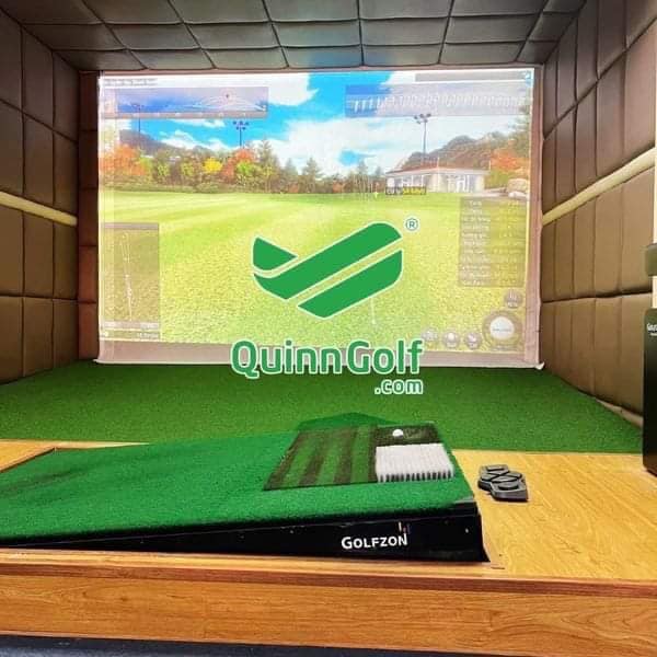 Phòng tập Golf 3D màn hình đơn, GÓI PHỔ THÔNG có gì ???