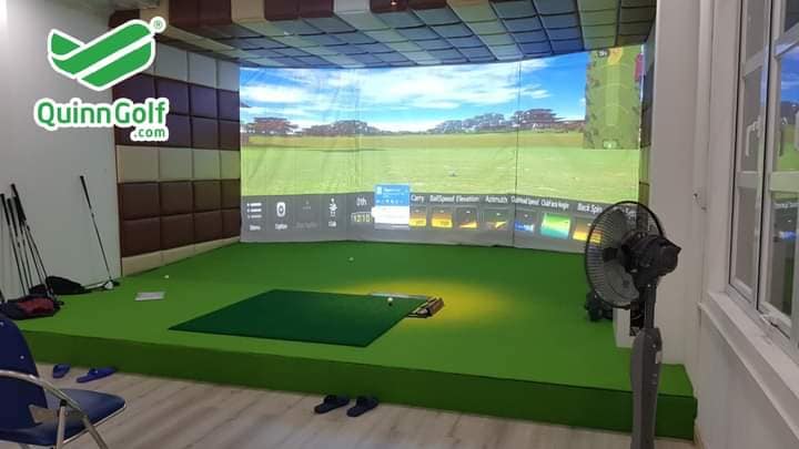 Phòng tập Golf 3D màn hình đơn, GÓI PHỔ THÔNG có gì ???