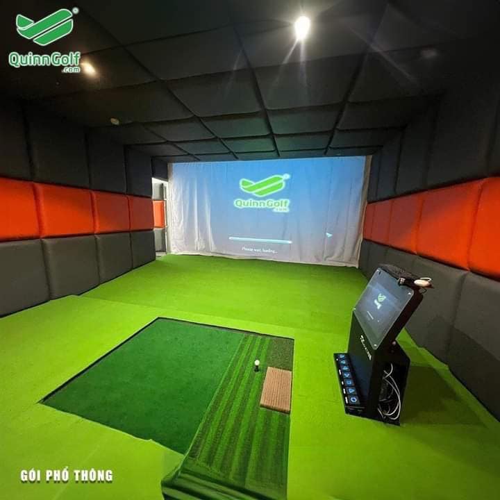 Phòng tập Golf 3D màn hình đơn, GÓI PHỔ THÔNG có gì ???