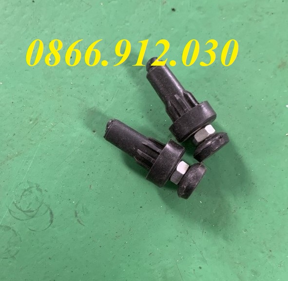 Chân đế nhựa tăng chỉnh cho ống phi 27, 28mm ren M10