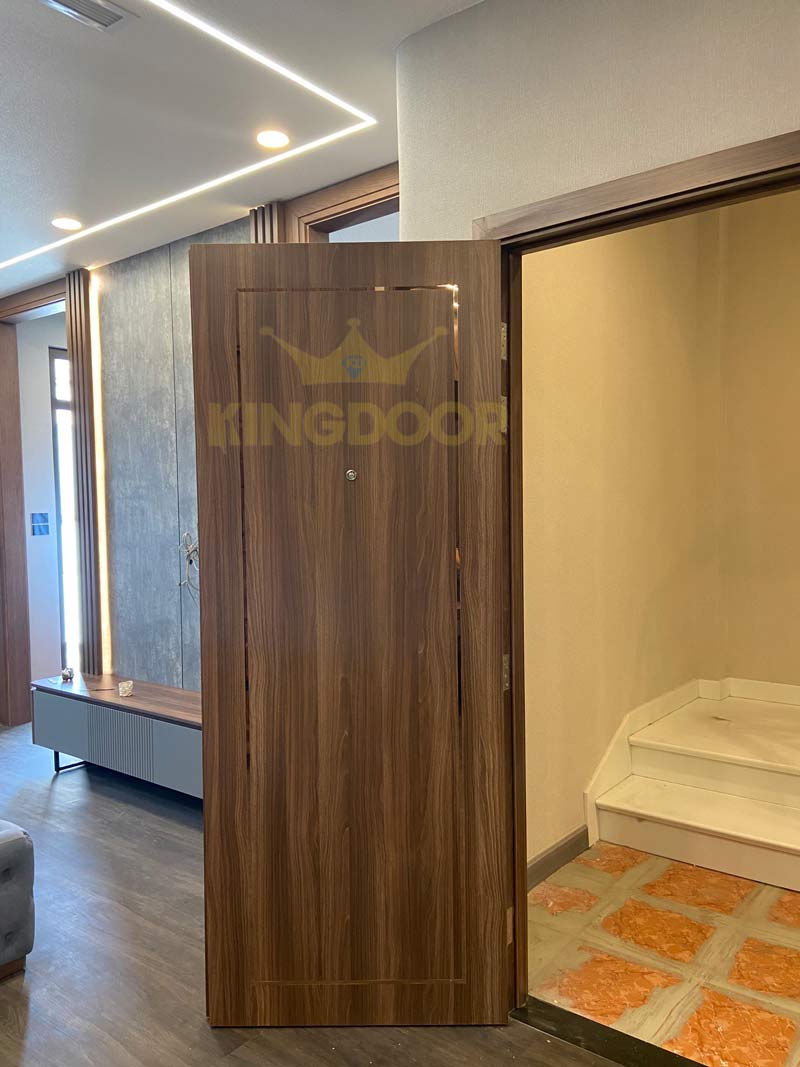 Cửa gỗ MDF Melamine tại Long An  Hòa Bình Door